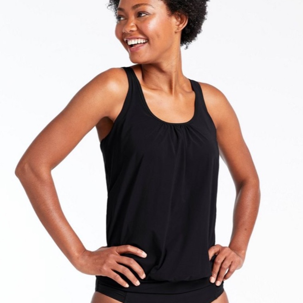 Womens LLBean Tankini Top